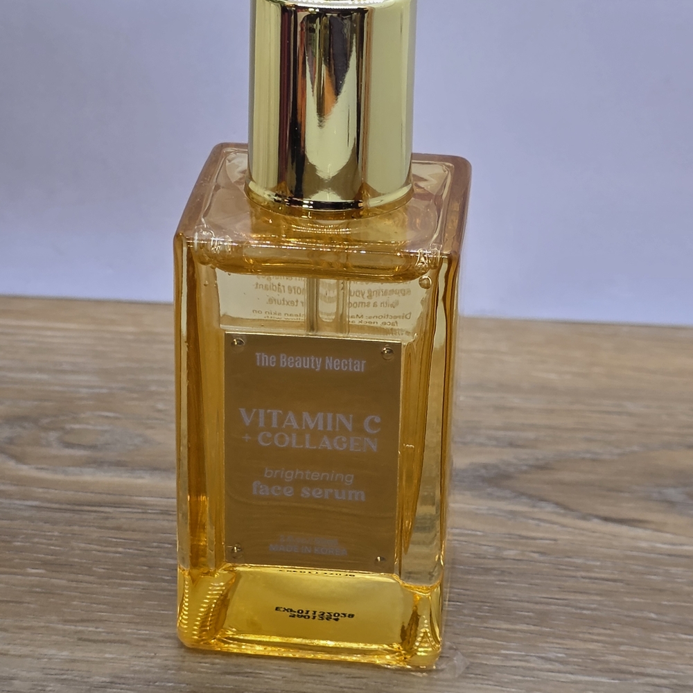 Beauty Nectar Vitamin C + Collagen Brightening Face Serum — Brand New WORKS A++